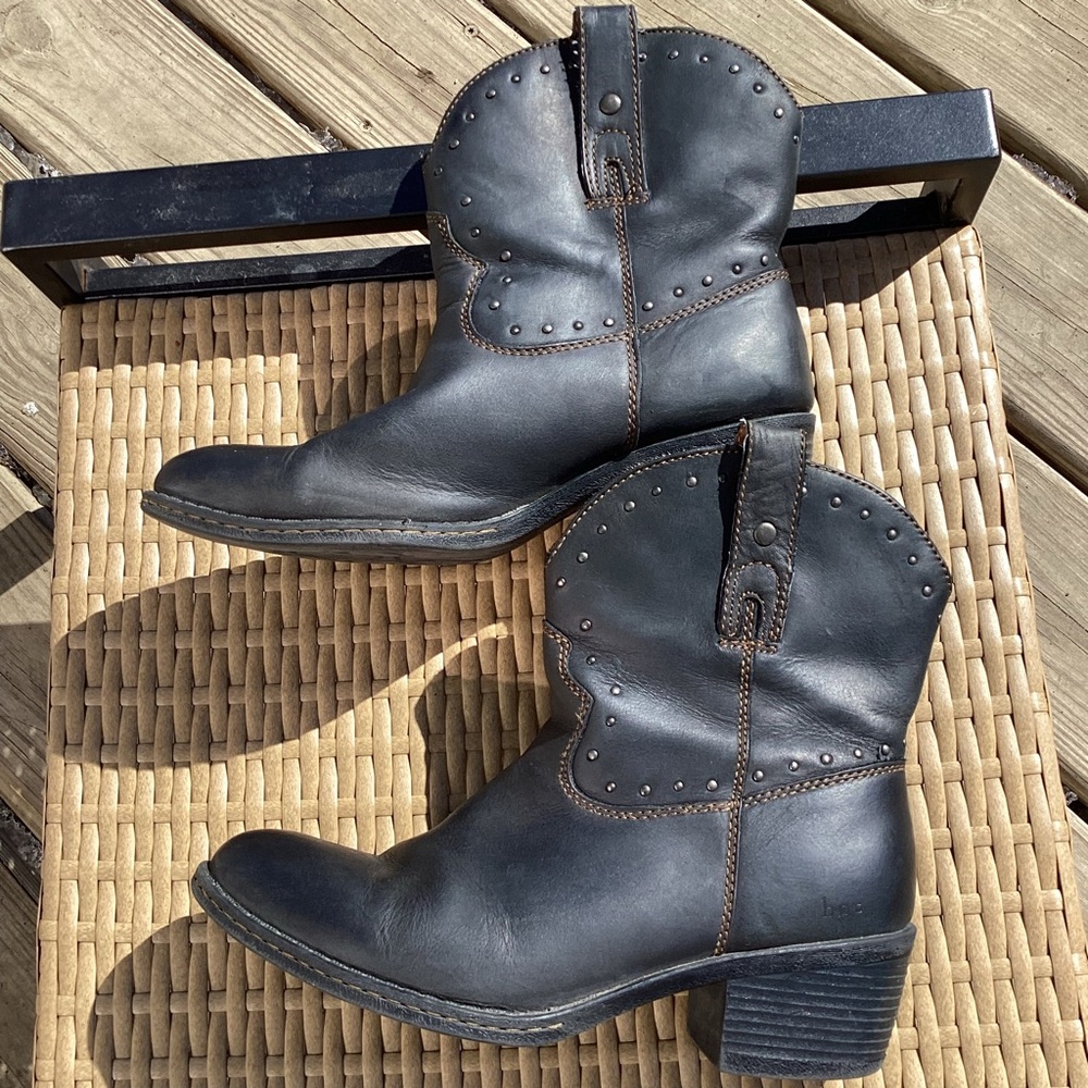 B.O.C Born of Concept Distressed Leather Sybil Western Cowboy Boot -9.5 - Picture 7 of 8